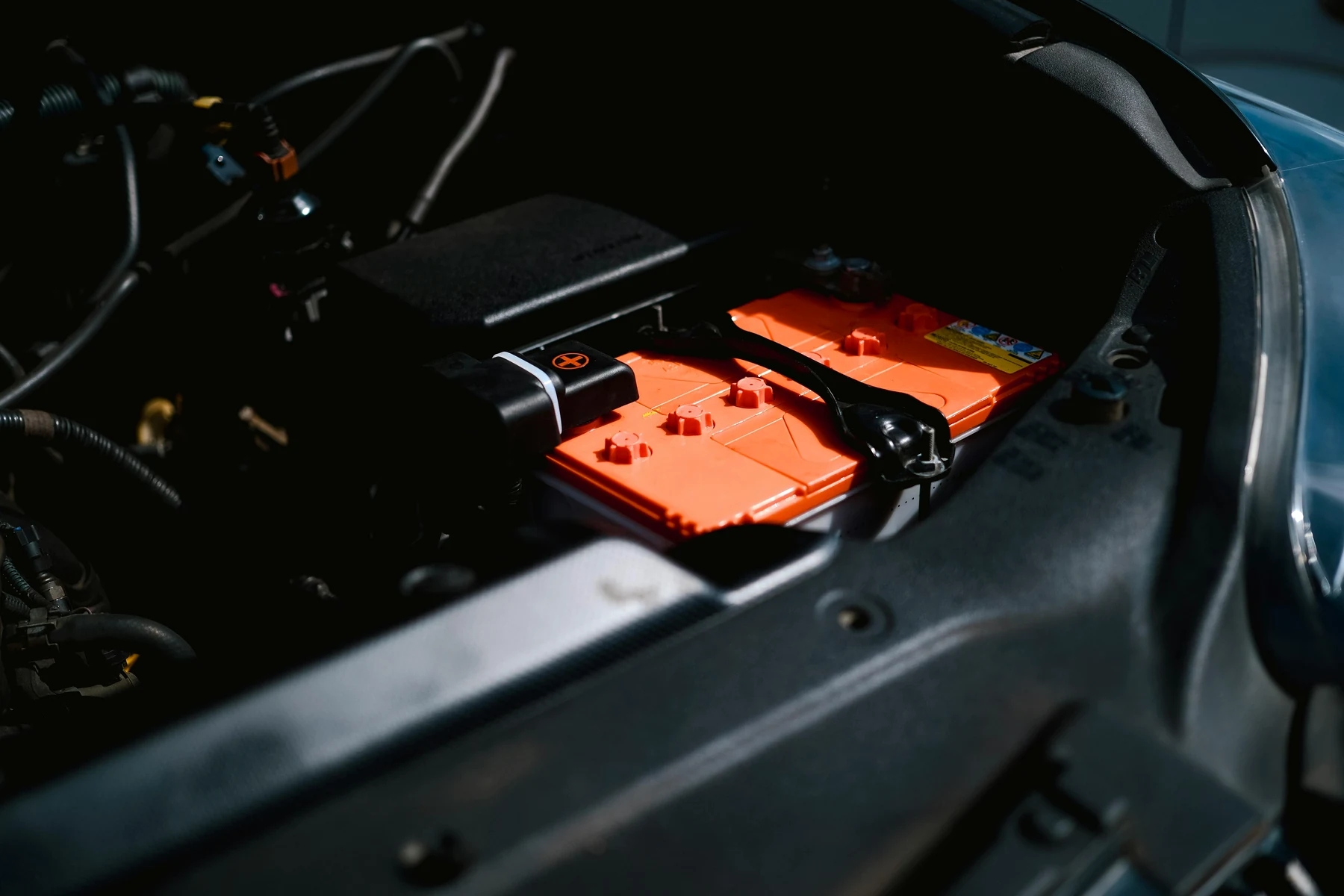 Battery pack inside electric vehicle