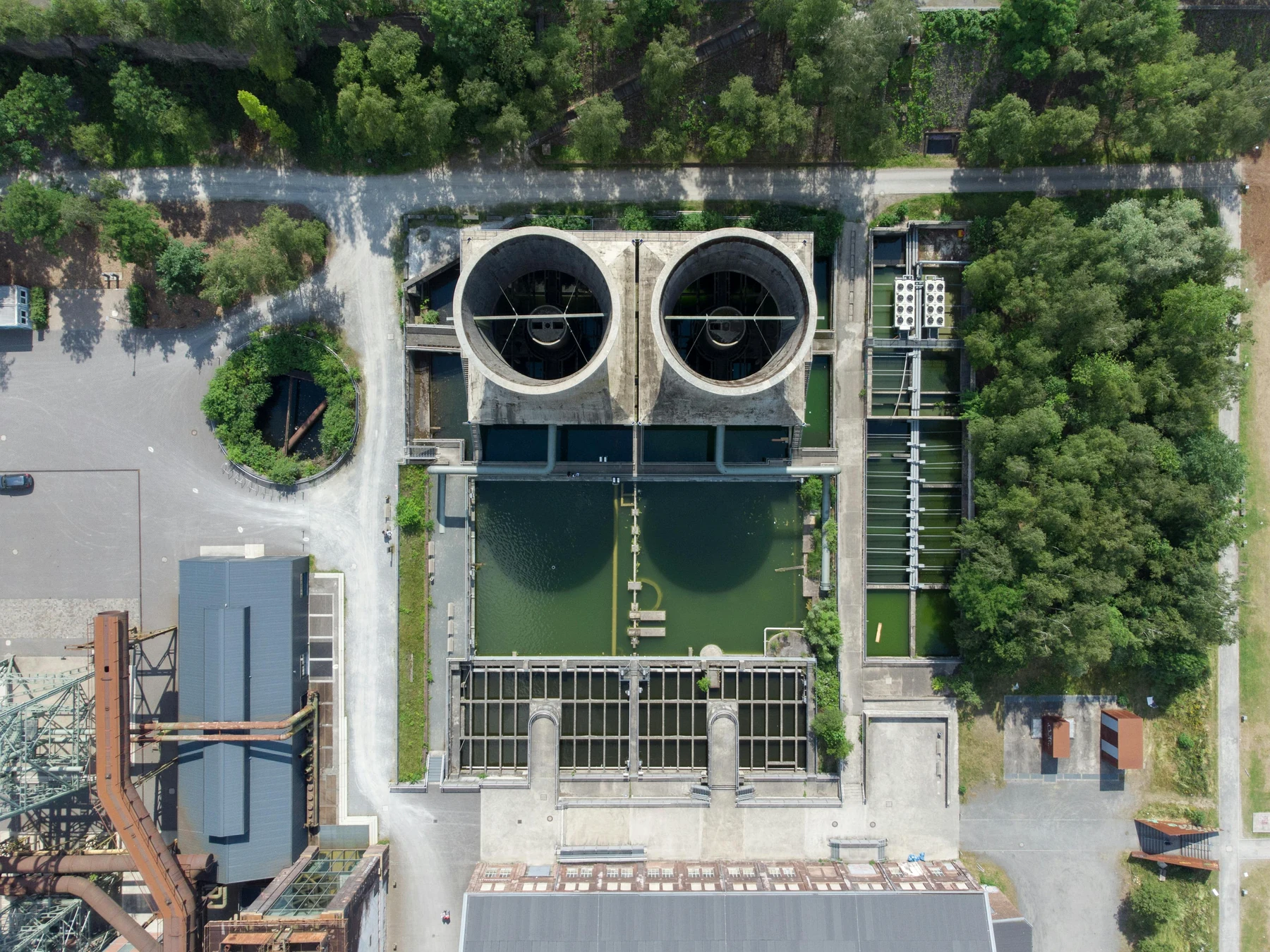 Industrial wastewater treatment plant